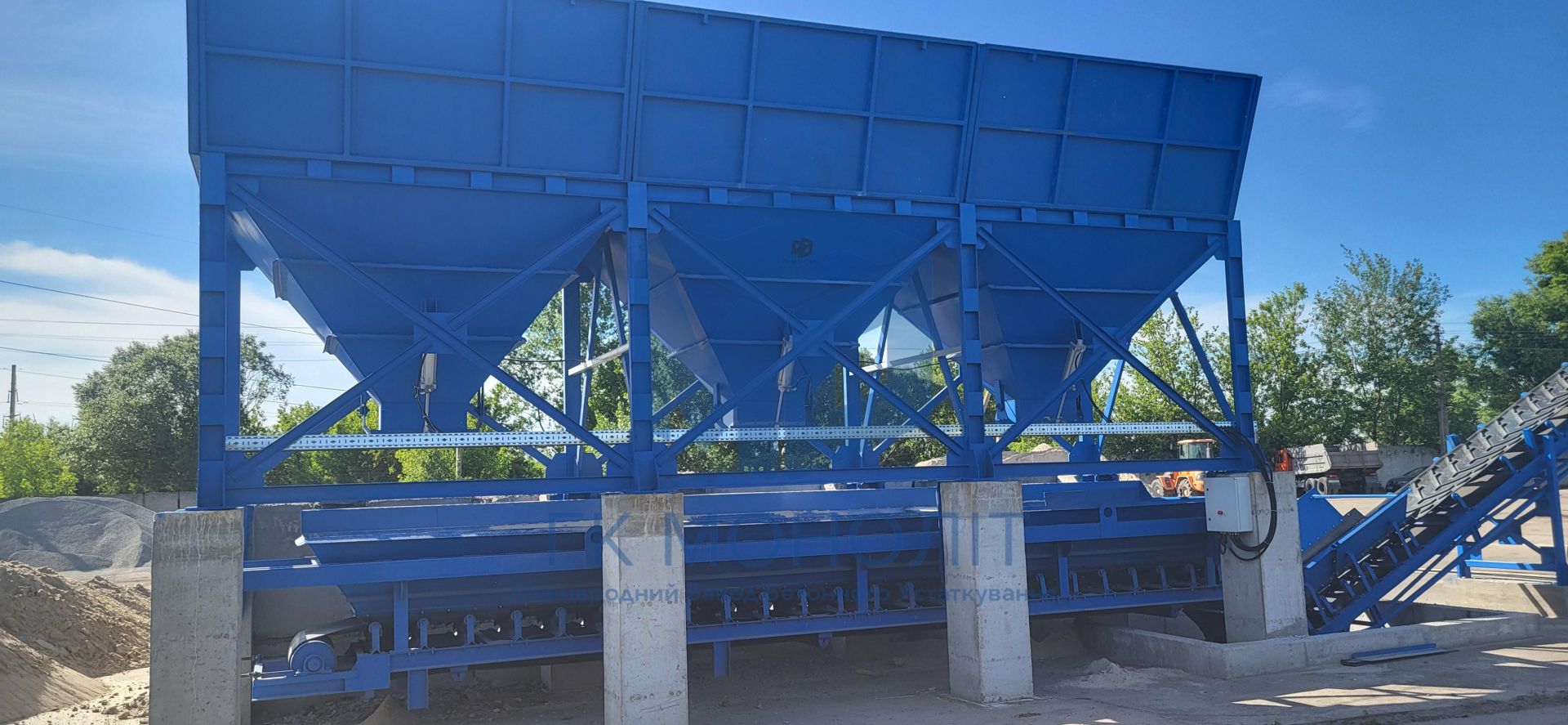 АБЗУ-70 (Автоматичний Стаціонарний Бетонний Вузол) - 5